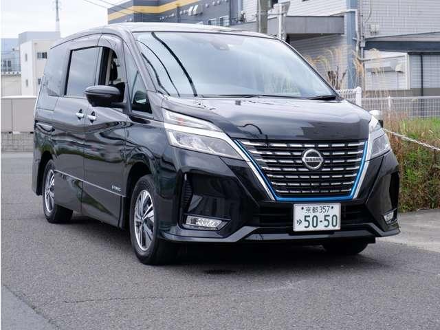 日産 セレナ ｅ－パワー　ハイウェイスターＶ　１年保証　プロパイロット　フルセグＴＶ全方位カメラ　Ｂｌｕｅｔｏｏｔｈオーディオ　ワンオーナー禁煙車　両側電動ドア　衝突軽減＆踏み間違い防止　ドラレコ＆ＥＴＣ　新品補機バッテリー　ハンズフリードア