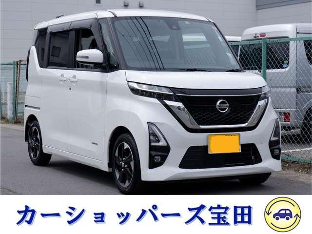 日産 ルークス ハイウェイスター　Ｘ　３年保証　フルセグＴＶ全方位カメラ付ナビ　Ｂｌｕｅｔｏｏｔｈオーディオ対応　ワンオーナー禁煙車　前後ドラレコ＆ＥＴＣ　新品バッテリー　電動スライドドア　ハンズフリースライドドア　５イヤーズコート施工済