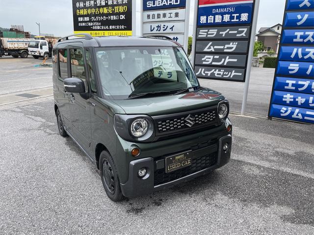 スズキ スペーシアギア ハイブリッドｘｚ スペーシアｇｅａｒ 未使用車 車検令和６年４月 人気色クールカーキパールメタリックｉｉ オプションレス 別途 各種オプション取付けいたします 165 0万円 令和3年 21年 滋賀県 中古車 価格 Com