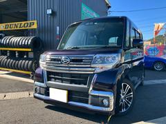 ダイハツ　タント　カスタムＲＳ　トップエディションＳＡＩＩＩ　ローダウン　両側パワースライドドア