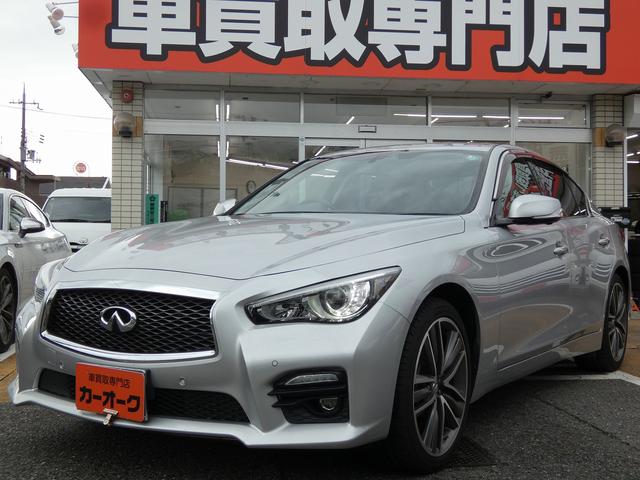 スカイライン(日産) ２００ＧＴ−ｔタイプＳＰ　純正メーカーナビ　フルセグ　アラウンドビューモニター　黒革シート　ＥＴＣ　ワンオーナー　禁煙車　純正１９インチアルミ　コーナーセンサー　パドルシフト　ＰＷシート　スペアキー　ユーザー買取 中古車画像