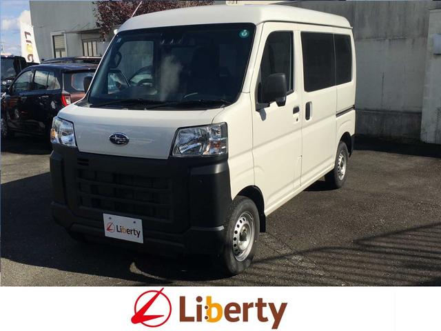 サンバーバン(スバル) ＶＢ　４ＷＤ　ＥＴＣ　オーディオ　衝突被害軽減ブレーキ　両側スライドドア　パーキングセンサー　横滑り防止機能　アイドリングストップ　オートライト　パワーウィンドウ　マニュアルエアコン 中古車画像