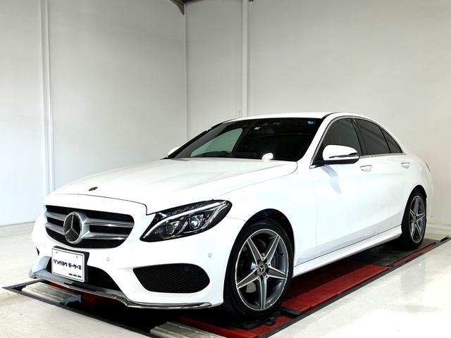 Ｃ２２０ｄ　ローレウスエディション　禁煙車／衝突軽減ブレーキ／追従機能／レーンアシスト／パークトロニック／レザーＡＲＴＩＣＯシート／シートヒーター／プライバシーガラス／純正１８ＡＷ／純正ナビ／地デジＴＶ／バックカメラ／ＥＴＣ／ドラレコ