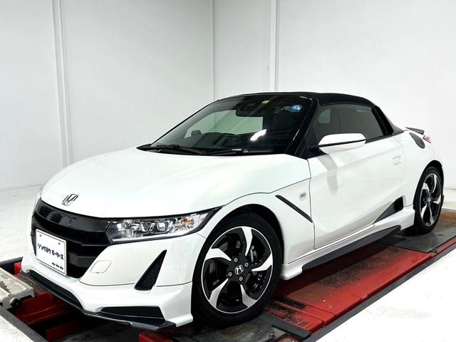 Ｓ６６０(ホンダ) α　６速ＭＴ／無限エアロ／ＨＫＳ車高調／ＨＫＳマフラー／ＣＵＳＣＯストラットバー／パワーブレース／セ 中古車画像