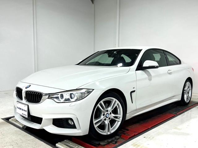 ４２０ｉクーペ　Ｍスポーツ　禁煙車／衝突軽減ブレーキ／追従機能／純正１８インチアルミ／純正ナビ／地デジＴＶ／バックカメラ／ＥＴＣ／Ｂｌｕｅｔｏｏｔｈ／ドラレコ／パワーシート／パドルシフト／コンフォートアクセス／車検整備付き