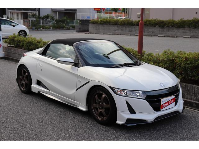 ｓ６６０ ホンダ A 無限フルエアロ ブリッツ車高調 ｆタワーバー ｔｅ３７アルミ ネオバ スプーンマフラー センターディスプレイ ｂカメラ ワンオーナー 記録簿の中古車詳細 中古車検索ならkurutown クルタウン