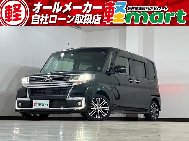 ダイハツ タント カスタムＲＳ　トップエディションＳＡＩＩＩ　スマートキー　ナビ付