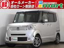 N-BOX G ターボSSパッケージ Bカメラ ETC 両側PSD クルコン HIDオートライト フォグ ESC Pスタート Aストップ ナビTV DVD CD USB パドルシフト ステリモ AAC 純正14AW ウィンカー付電格ミラー(1枚目)