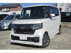 N-BOXカスタム L 社外ナビTV Bモニター パワースライド ETC シートヒーター 中古車画像