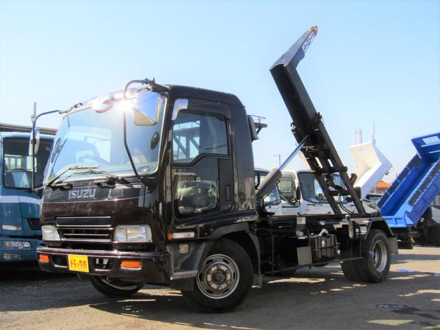新明和製アームロール 積載量4t キャビンバックステップ(1枚目)