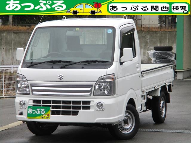 ＫＸ　禁煙車　４ＷＤ車　５ＭＴ車　パワステ　パワーウィンドウ　フォグライト　切替　デフロック　運転席エアバッグ　純正ＣＤ　ＦＭ　ＡＭ　ゴムマット　バイザー(1枚目)