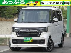 ホンダ　Ｎ−ＢＯＸカスタム　Ｌ　禁煙車　純正ＳＤナビ　ＤＶＤ