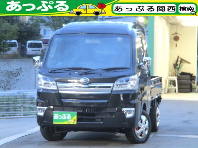 ハイゼットトラック(ダイハツ) ジャンボ　ワンオーナー車　禁煙車　５ＭＴ　４ＷＤ　ＳＤナビ　ＤＶＤ 中古車画像