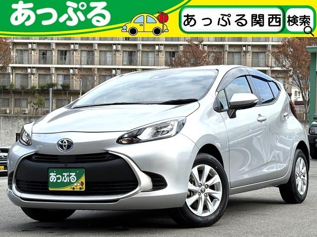 パノラミックビューモニター付の４ＷＤアクア入荷！ メーカー７インチディスプレイオーディオ＆ナビ（ＢＴオーディオ　フルセグ）