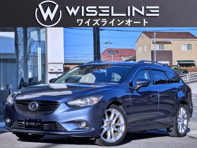 アテンザワゴン(マツダ) XD 6MT/スマホ連携AD/Bカメラ/ETC/BT/純19AW/USB/AUX/HID/フォグ/オートライト/デュアルAAC/AFS/i−STOP/VDC/ウィンカーミラー/バニティミラー/クルコン 中古車画像