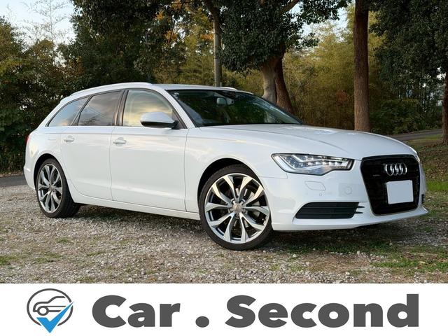 Ａ６アバント(アウディ) ２．８ＦＳＩクワトロ　純正ナビ　本革シート　バックカメラ　シートヒーター　パワーシート　パワーリアゲート　ＢＯＳＥサウンド　ＬＥＤヘッドライト　コーナーセンサー　前後ドラレコ　クルーズコントロール　２０インチアルミ 中古車画像