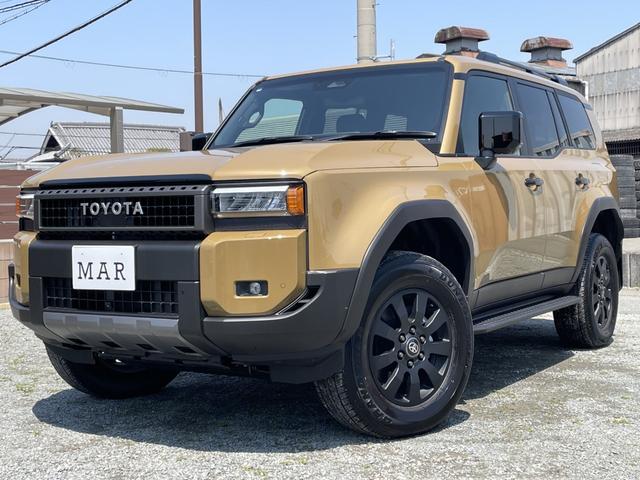 ランドクルーザー250(トヨタ) VXファーストエディション サンルーフ/純正ナビ・フルセグテレビ/革シート/全方位カメラ/デジタルインナーミラー/ブラインドスポットモニター/スマートキー×2個/社外セキュリティー/テレビキット/禁煙車/LEDライト 中古車画像