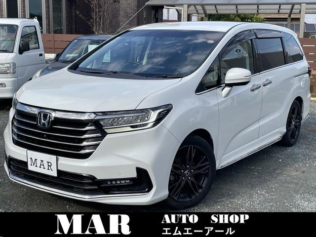 オデッセイ(ホンダ) アブソルート・ＥＸ　純正フルセグナビ／マルチビューカメラ／前後ドラレコ／ＥＴＣ２．０／ＣＤ・ＤＶＤ／両側パワスラ／パワーバックドア／ＬＥＤライト／禁煙車／１８アルミ／シートヒーター／ブラインドスポットモニター／１オーナー 中古車画像