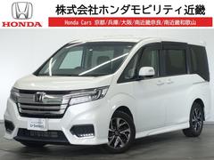 ホンダ　ステップワゴンスパーダ　スパーダホンダセンシング　１年保証１オーナ純正９ｉｎｃｈナビ地デジ両電扉　両電動スライドドア　整備記録簿