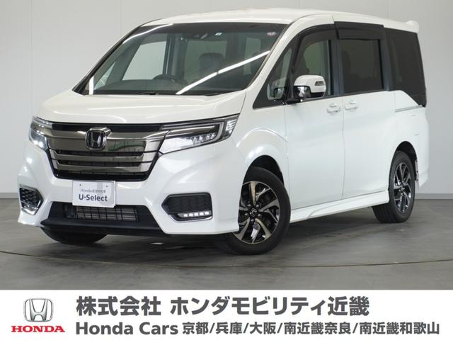 ステップワゴンスパーダ スパーダ・クールスピリットホンダセンシング　１年保証　４ＷＤ　フルセグ　Ｒカメラ　ドラレコ　ＥＴＣ　リア左右パワースライドドア　１６ＡＷ　運転席助手席シートヒーター　８人乗り　スポーツペダル　ＬＥＤヘッドライト　オートライトコントロール（1枚目）