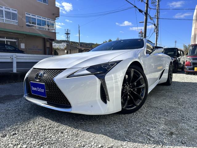 ＬＣ５００　Ｓパッケージ　純正ホイル塗装　スペーサー　エンジンスターター　ドライブレコーダー　バックカメラ　ナビ　オートクルーズコントロール　レーンアシスト　衝突被害軽減システム　ＡＴ