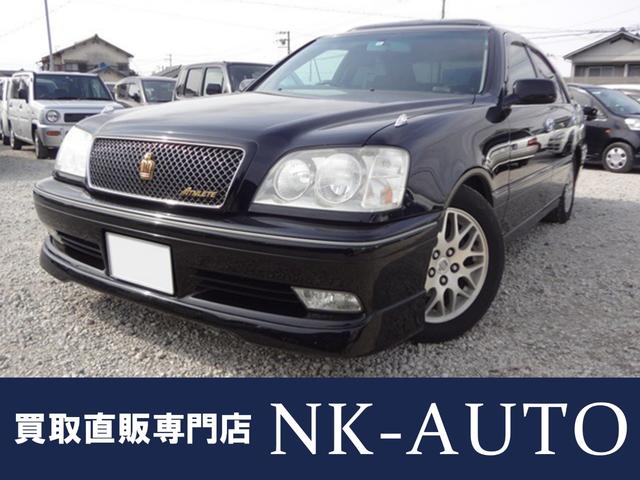 アスリートG サンルーフ 社外ナビ 車高調 キーレス(1枚目)