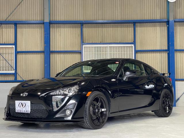 ８６(トヨタ) ＧＴ　レイズ１８インチ　ＨＫＳマフラー　フロントスポイラー　ＬＥＤヘッドライト　純正ナビ　フルセグ 中古車画像