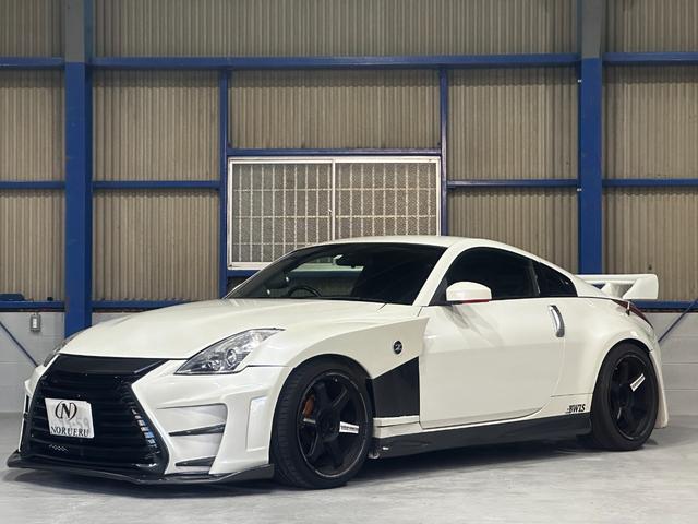 フェアレディＺ(日産) バージョンＳ　ＡＶＡフロントバンパー　ＮＯＶＵＭフロントフェンダー　ボルクレーシングＴＥ３７　ＢＬＩＴＺ車高調　リアウイング　社外マフラー 中古車画像
