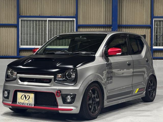 アルトワークス(スズキ) 　ＨＫＳマフラー　レイズＴＥ３７　１５インチ　ｎａｖｉｃDampers　Aftermarketボンネット　Aftermarketディスプレイオーディオ　バックカメラ 中古車画像