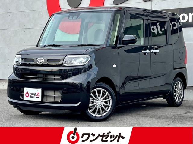 ダイハツ タント Ｘエコアイドル非装着車　純正ナビ・バックモニター・Ｂｌｕｅｔｏｏｔｈ・フルセグ・ステアリングリモコン・助手席側パワースライドドア・スマートアシスト・プッシュスタート・オートライト・コーナーセンサー・エコアイドル非装着車