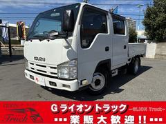 エルフトラック 2t積・Wキャブ・AT・リアWタイヤ・荷台鉄板張りRクーラー 2t積・Wキャブ・オートマ・リアWタイヤ・荷台鉄板張り・リアクーラー・5t未満・ロープフック・ロープホール・左右電格ミラー・フォグ・ETC・キーレス・荷台内寸 L2092 W1614 H357 中古車画像