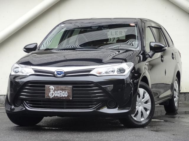 カローラフィールダー ハイブリッドＧ　プリクラッシュセーフティ　車線逸脱警報　オートマチックハイビーム　純正ＳＤナビ　Ｂカメラ　フルセグＴＶ　Ｂｌｕｅｔｏｏｔｈ　ビルトインＥＴＣ　コーナーセンサー　ステリモ　革巻ハンドル　スマートキー（1枚目）