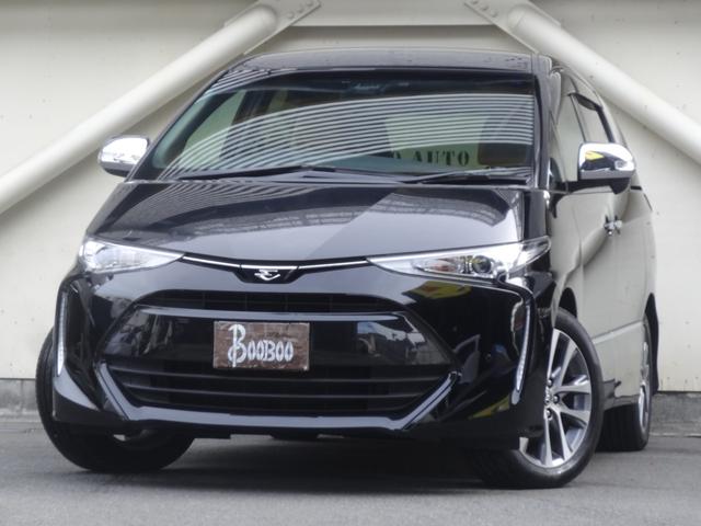 エスティマ(トヨタ) アエラス　スマート　両側Ｐスラ　合皮シート　電動リアゲート　２列目オットマン　シートヒーター　ＬＥＤ　ＴＳＳ（衝突軽減．レーンアシスト．Ａハイビーム）クルコン　革巻ハンドル　純正ＡＷ　Aftermarketナビ　フルセグ　Ｂカメ　ＢＴ接続 中古車画像