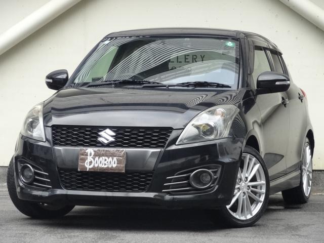 スイフトスポーツ(スズキ) ベースグレード　６速ＭＴ　クルコン　スマートキー　Ｐスタート　革巻ハンドル　ステリモ　Aftermarketメモリーナビ　フルセグ　Ｂｌｕｅｔｏｏｔｈ　ナビ連動ＥＴＣ　ＨＩＤ　Ｆフォグ　オートライト　純正１７インチＡＷ 中古車画像