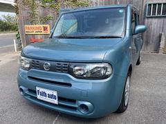 キューブ 15X インディゴ+プラズマ ETC ナビ HID スマートキー 電動格納ミラー ベンチシート CVT 盗難防止システム 衝突安全ボディ ABS エアコン パワーステアリング パワーウィンドウ 中古車画像