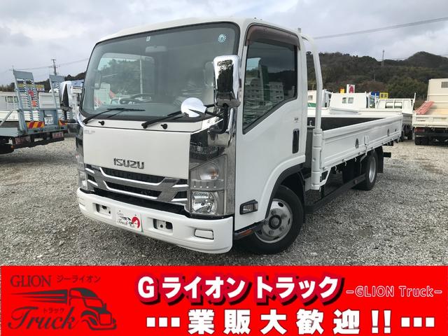 ２ｔ積・ＡＴ車・ワイドロング・５ｔ未満・らくらくゲート　ロープ穴２対・ゲートチェーン・ＡＳＲ・キーレス・ＥＴＣ・マット・バイザー・メッキパーツ・荷台内寸　Ｌ４３７２　Ｗ２０７９　Ｈ３６９(1枚目)