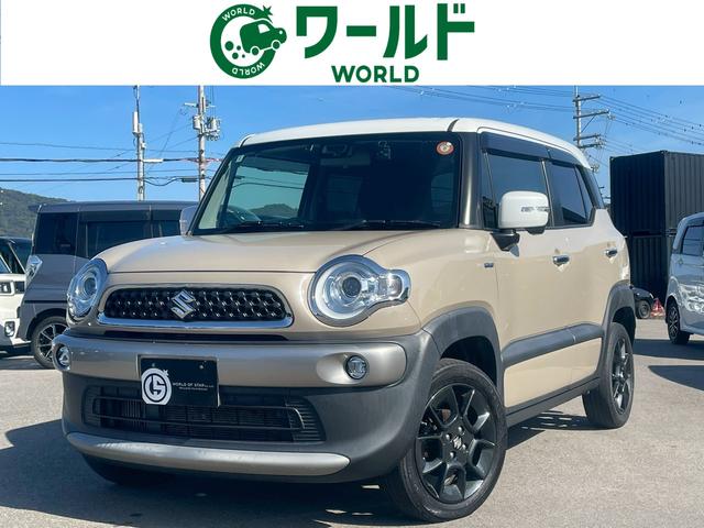 クロスビー(スズキ) ハイブリッドＭＺ　ターボ・ナビ・Ｂｌｕｅｔｏｏｔｈ・ＬＥＤヘッドライト・シートヒーター・スズキセーフティサポート・バックカメラ・プッシュスタート・ビルトインＥＴＣ・フルセグＴＶ・フォグライト・クルーズコントロール 中古車画像