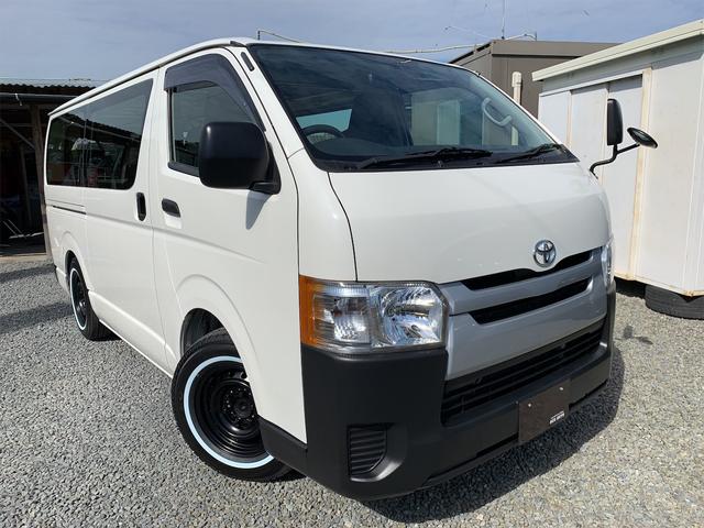 トヨタ ハイエースバンロングdx 4型 2000ccガソリン車 3人乗り キーレス pw バックカメラ ローダウン 両側スライドドア ホワイトリボンタイヤ新品 dvdレシーバーの中古車 車体価格145万円 14 平成26 年式 走行9 0万キロ 車体色ホワイト 和歌山県和歌山市 トヨタ ハイエースバンロングdx 4型 2000ccガソリン車 3人乗り キーレス pw バックカメラ ローダウン 両側スライドドア ホワイトリボンタイヤ新品 dvdレシーバーの中古車 車体価格145万円 14 平成26 年式 走行9 0万キロ 車体色ホワイト 和歌山県和歌山市