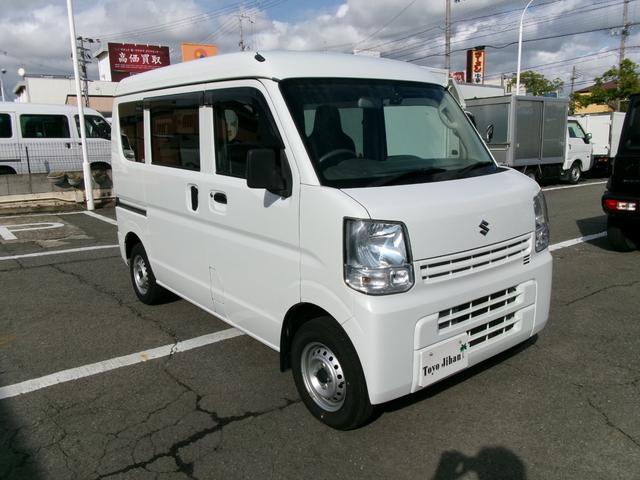 エブリイ ＰＣ　エアコン　パワステ　エアーバック　パワーウィンドウ　キーレス　ＡＢＳ　ＡＴ車　リースアップ車（1枚目）