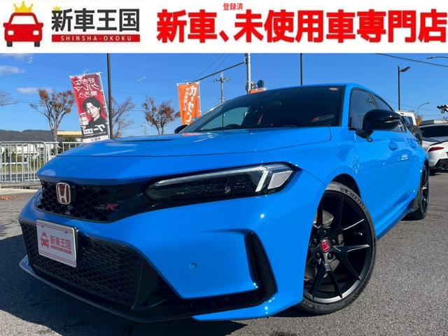 シビック(ホンダ) タイプＲ　ワンオーナー／禁煙車／バックカメラ／ホンダセンシング／ホンダコネクトディスプレイ／デジタルグラフィックメーター／ＥＴＣ２．０車載器／フルセグＴＶ／ＬＥＤヘッドライト／クルーズコントロール／ＢＳＭ 中古車画像