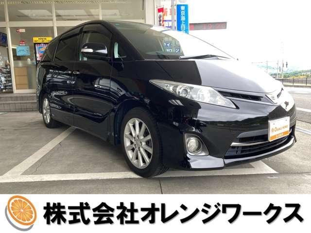 トヨタ エスティマ ２．４アエラス　Ｇエディション　禁煙車　ナビゲーション　Ｂカメラ　ＥＴＣ