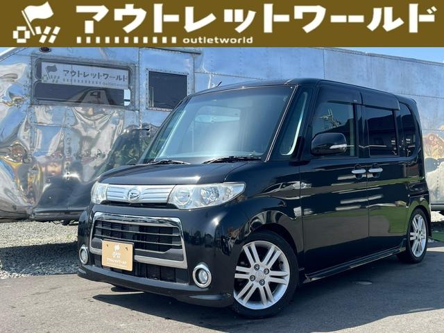 タント カスタムＲＳ　ナビ・ＴＶ・バックカメラ・片側電動スライドドア・ＥＴＣ・ヘッドライトＬＥＤ・室内ＬＥＤ・パワーウィンドウ・アイドリングストップ・純正１５インチアルミホイール・シガーソケット・スマートキー（1枚目）