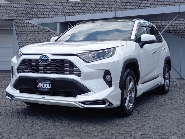 トヨタ RAV4 ハイブリッドG モデリスタエアロ パノラマサンルーフ