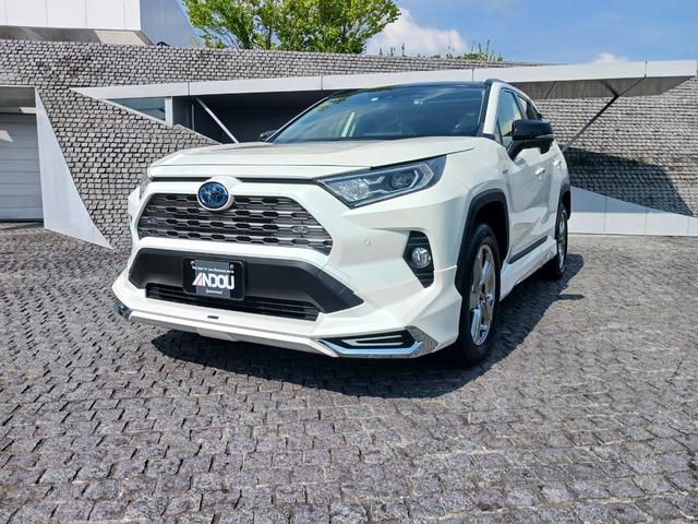 トヨタ RAV4 ハイブリッドG モデリスタエアロ パノラマサンルーフ