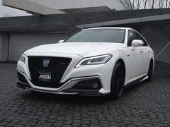 トヨタ　クラウンハイブリッド　ＲＳアドバンス　ＴＲＤエアロ　ＢＢＳ１８ＡＷ　メーカーナビ