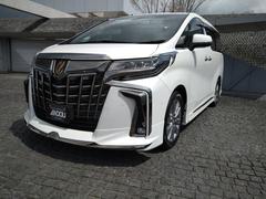 トヨタ　アルファード　２．５Ｓ　タイプゴールドＩＩ　モデリスタエアロ＆マフラー　メーカーナビ