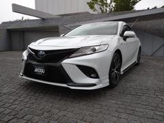 トヨタ　カムリ　ＷＳ　ＴＲＤエアロ　純正９インチナビ　バックモニター
