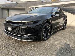 クラウンクロスオーバー RSアドバンスド モデリスタエアロ・純正ディスプレイオーディオ・本革エアーシート・パノラミックビューモニター・デジタルインナーミラー・パワートランク・純正21AW・HUD・LEDライト・パーキングアシスト・パドルシフト 中古車画像