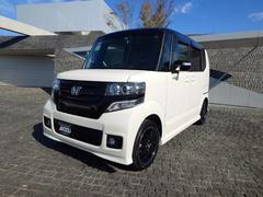N-BOXカスタム G ターボSSパッケージ 社外9インチナビ&地デジ・バックモニター・両側オートスライドドア・キセノンライト・LEDフォグ・純正15AW・パドルシフト・オートクルーズ・CTBA・ビルトインETC・ハーフレザーベンチシート 中古車画像