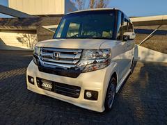 N-BOXカスタム G・Lパッケージ 社外ナビ&ワンセグ・バックモニター・オートスライドドア・キセノンライト・純正14AW・CTBA・ベンチシート・ビルトインETC・スマートキー・フォグ 中古車画像